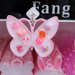 饰品盒PS塑料归纳盒 首饰珠宝样品展示盒高透明6.12.24格厂家详情15