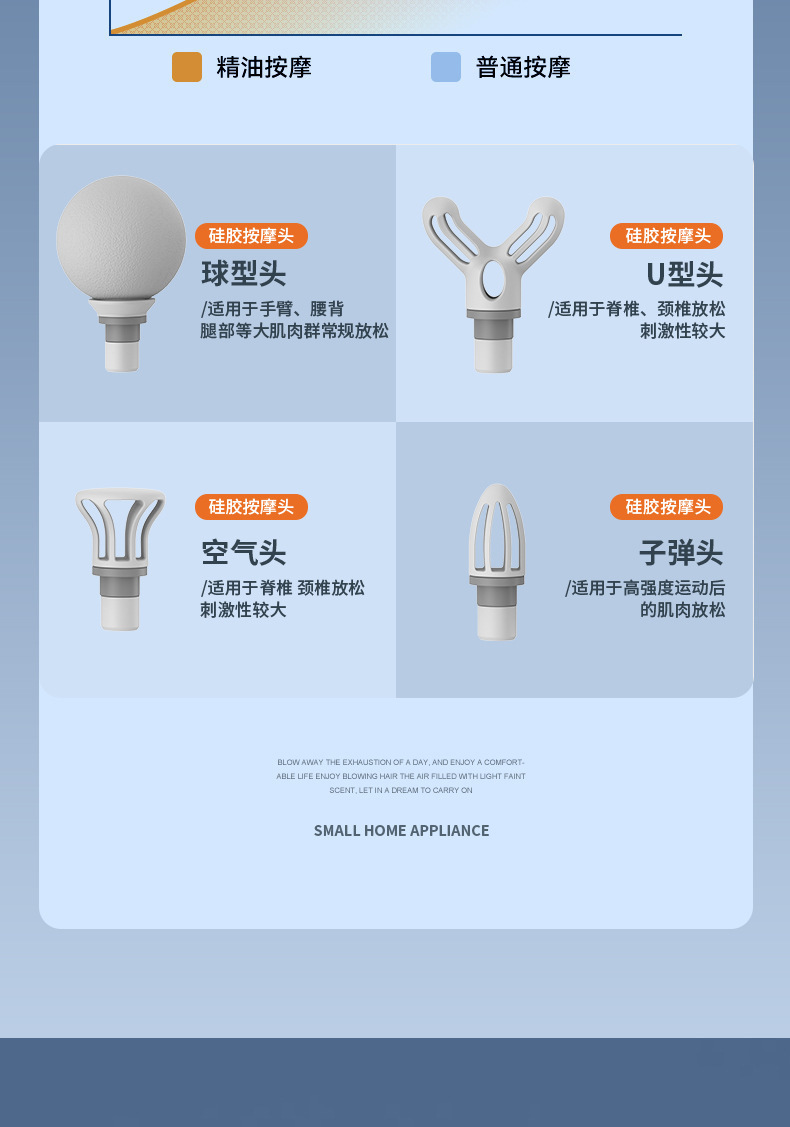 筋膜枪家用放松肌肉运动颈膜枪电动冲击健身器材女生迷你按摩仪详情5