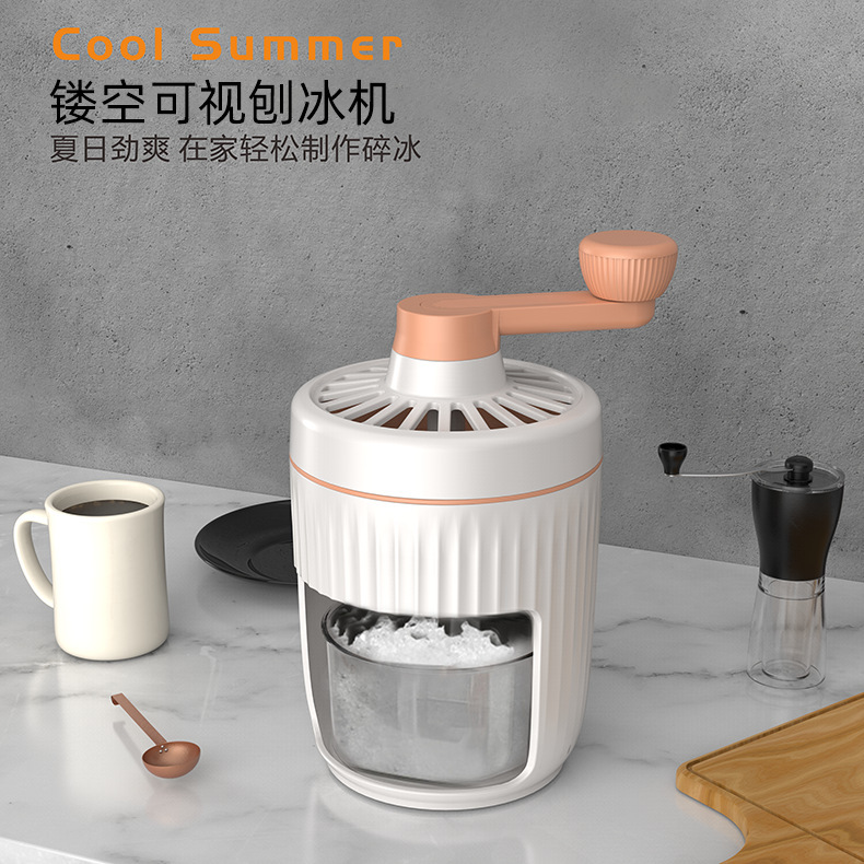 Household hand-cranked ice crusher pic 3