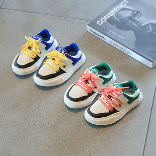 2022秋季男童鞋时尚潮流新款板鞋女童百搭软底运动鞋春夏小白鞋子详情14