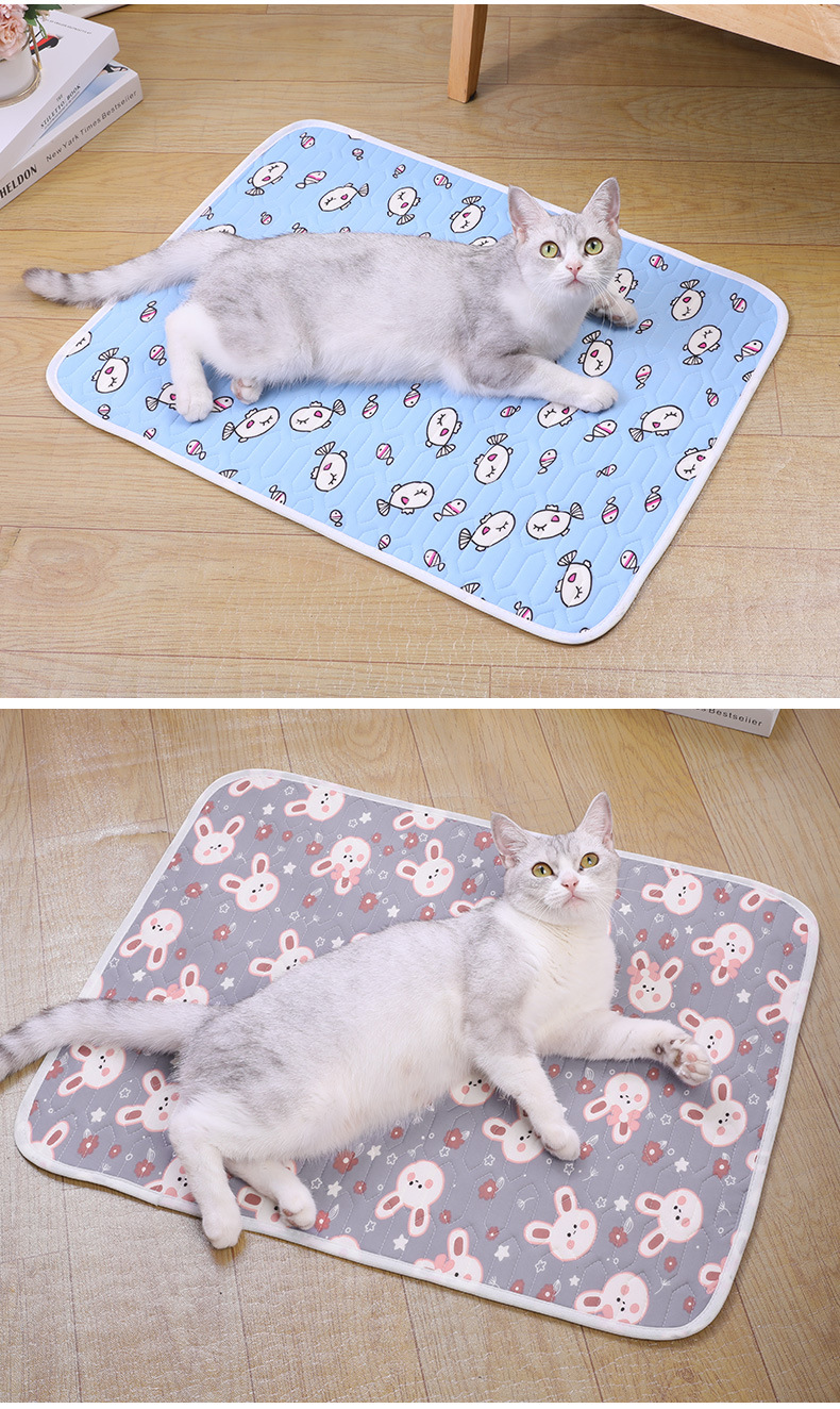 Pet summer cooling latex pads, dog pads, cat sleeping pads, dog bed ice silk cooling pads, ice pads, pet supplies pic 44