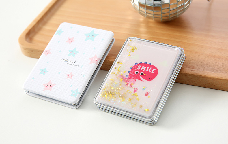 创意折叠小镜子随身携带卡通化妆镜抖音网红小姐姐便携旅游小镜子详情15