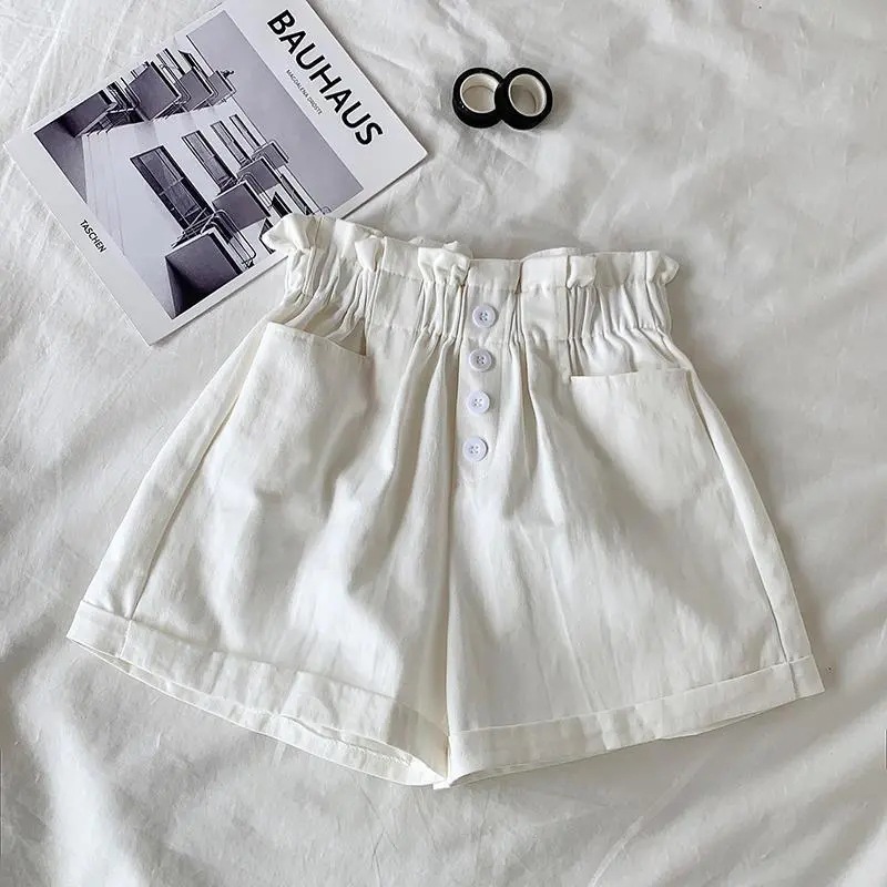 Cool girl summer fresh Korean-style sports shorts, wide-leg thin style, 100% bestseller, trendy, quick-drying, versatile and casual pic 1