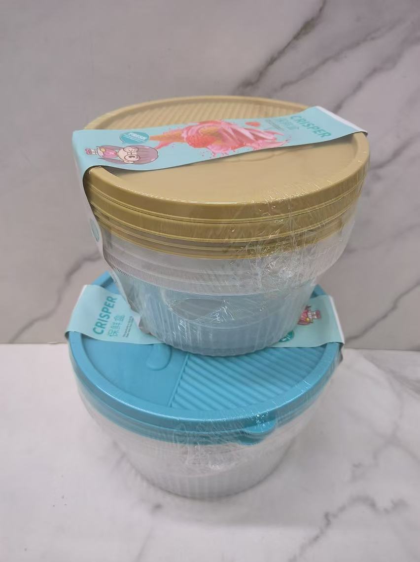 Sealed food storage boxes, plastic household large-capacity storage boxes, food and fruit storage boxes, meal boxes, cake boxes pic 2