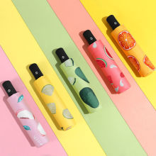 全自动水果雨伞防晒太阳伞儿童女晴雨两用防晒防紫外线遮阳伞定制详情5