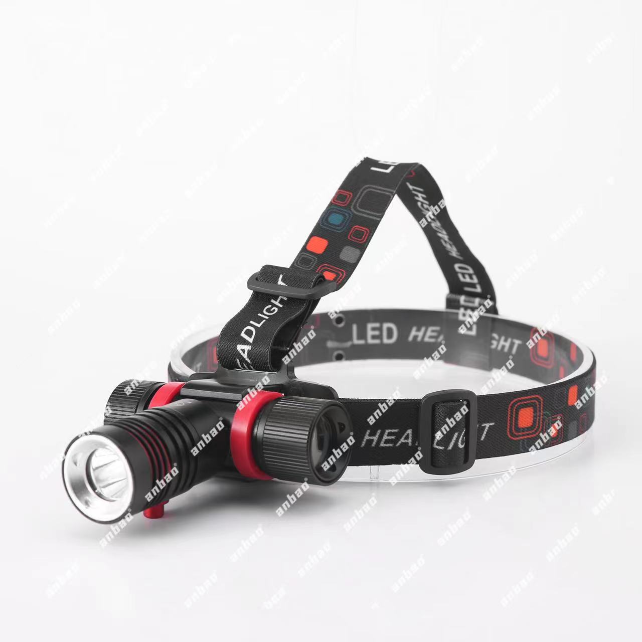 New professional diving headlamp with strong light, USB charging, battery level display, and LED full waterproof headlamp for beachfront pic 1