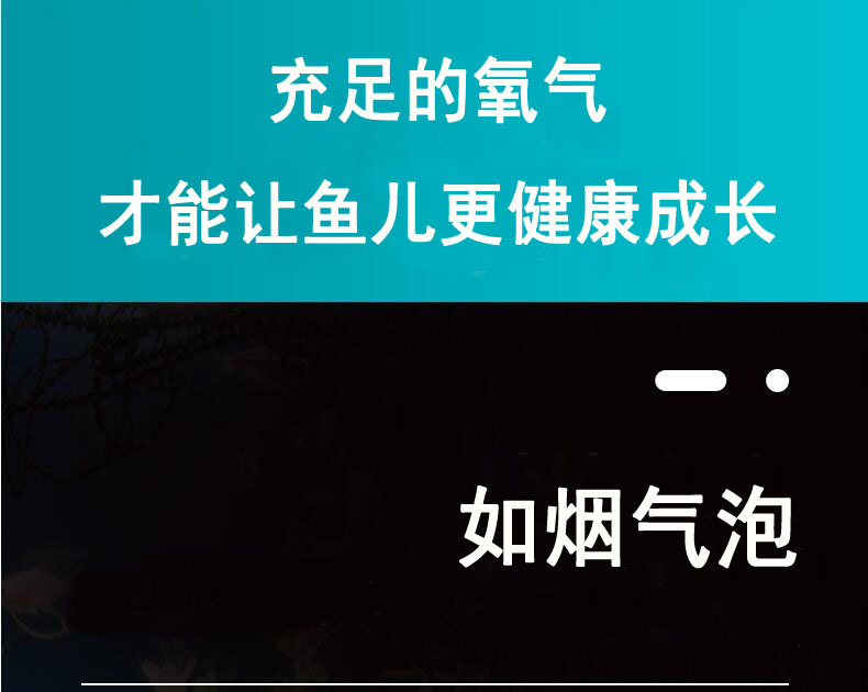 Aquarium oxygenation pump, oxygen gas pump, oxygen flushing pump, white bubble stone, gas stone, cylindrical oxygenation pump accessories pic 4