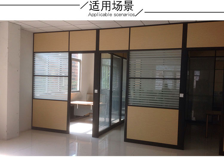 Factory direct sales of hollow partition glass, remote control central control blinds, study and office shading built-in blinds pic 18