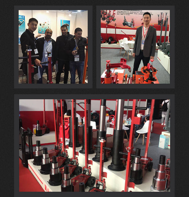 Folding hydraulic jacks 80T, 100-ton, 120t auto repair tire jack, lift, horizontal hydraulic jack pic 10