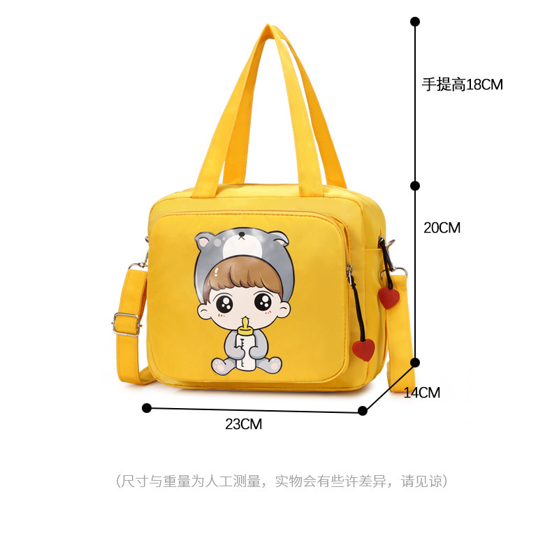 The 2021 new fashionable single-shoulder crossbody mummy bag, ultra-lightweight baby bag, small-sized large-capacity handbag for going out pic 18