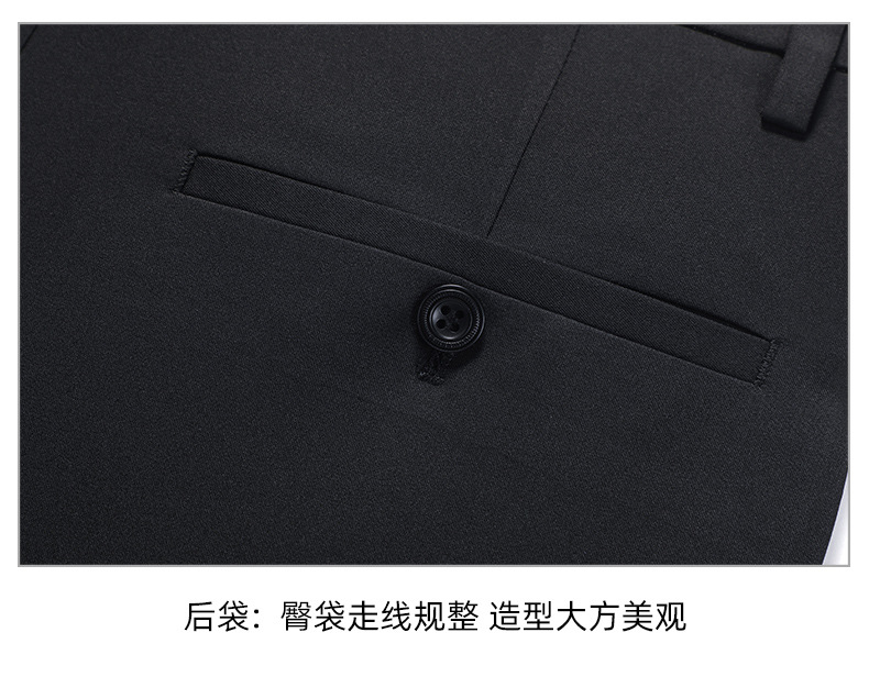 加绒加厚西裤男弹力冬季免烫商务垂感休闲裤男免烫上班男士直筒裤详情16
