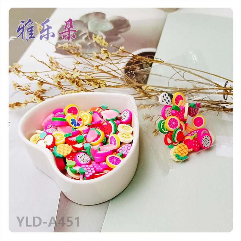 Christmas soft clay 3-gram set, nail art slices, creative combination, DIY packaging, cross-border Guka party decoration accessories pic 2