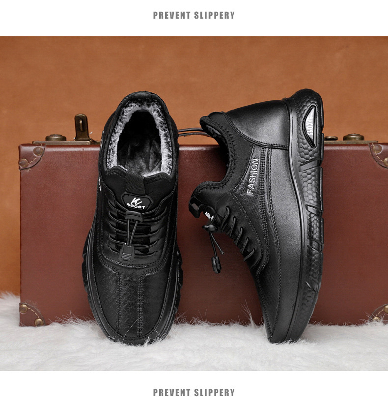 棉靴冬季新款外贸棉鞋批发加厚毛发加绒休闲保暖雪地靴男一件代发详情16