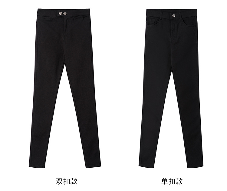 Magic Pants Women 2022 New style outerwear long pants for women, fleece and thickened, high-waisted, slimming, versatile, hip-lifting, petite leggings pic 17