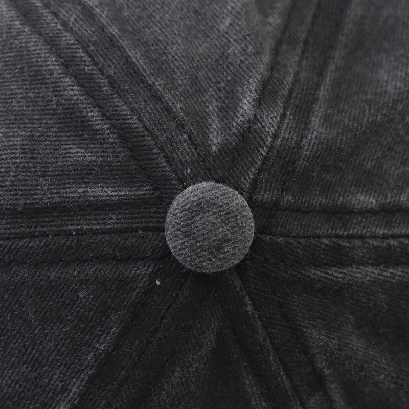 跨境纯棉水洗做旧可爱小松鼠绣花棒球帽男女户外四季款鸭舌帽详情20