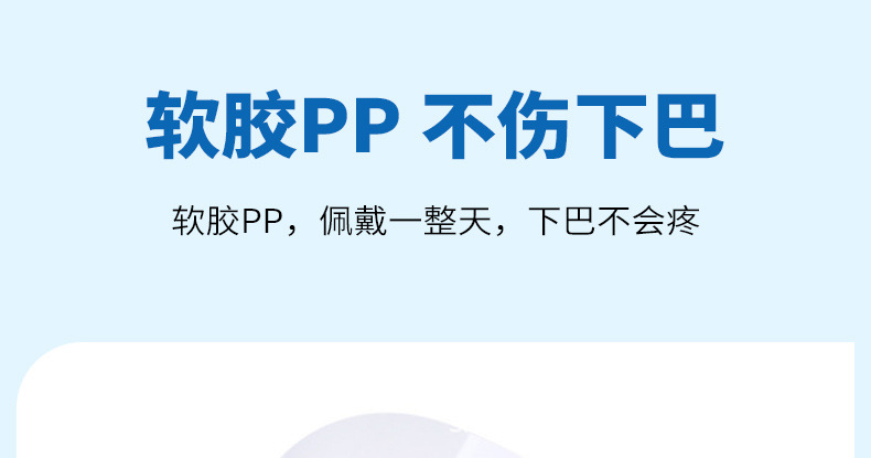 餐厅厨房酒店食堂防唾沫飞沫专用口罩餐饮防雾透明塑料微笑口罩详情15