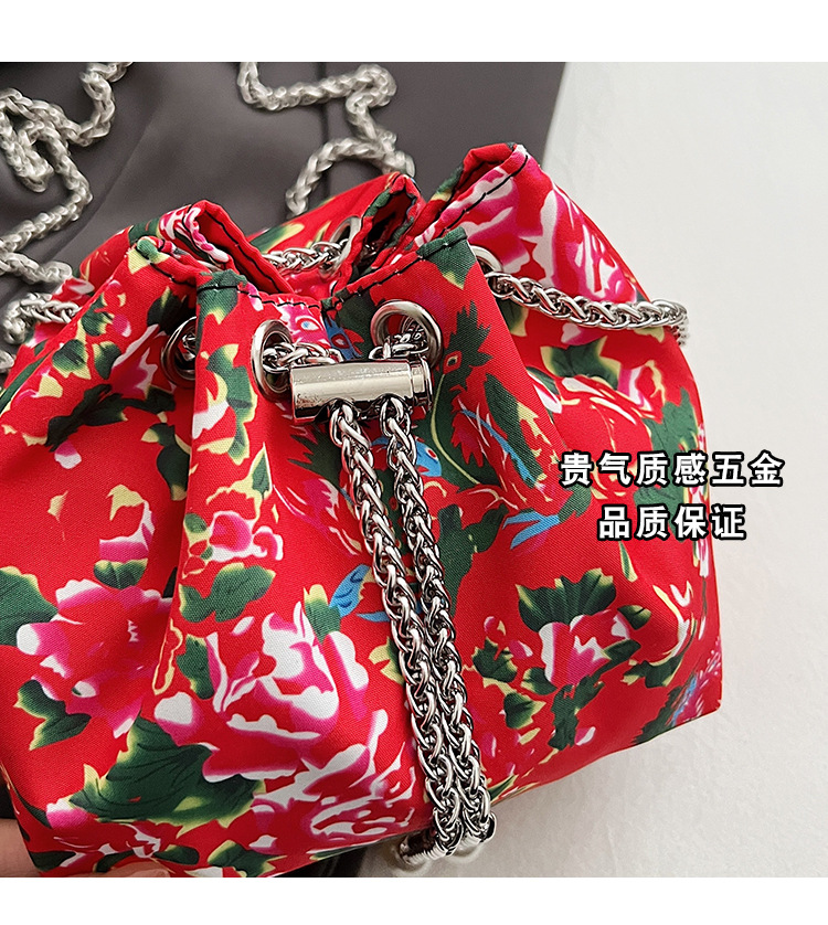 花棉袄潮酷水桶包新款2024春季个性民族风单肩包国潮复古斜挎女包详情43