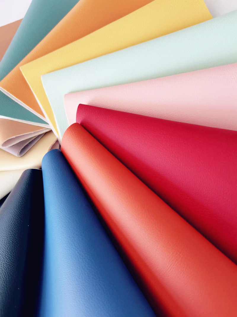 The manufacturer wholesals a variety of thickened leather with a lustrous velvet base, sofa headboard cushions, and automotive interior decorative fabrics in multiple colors pic 5