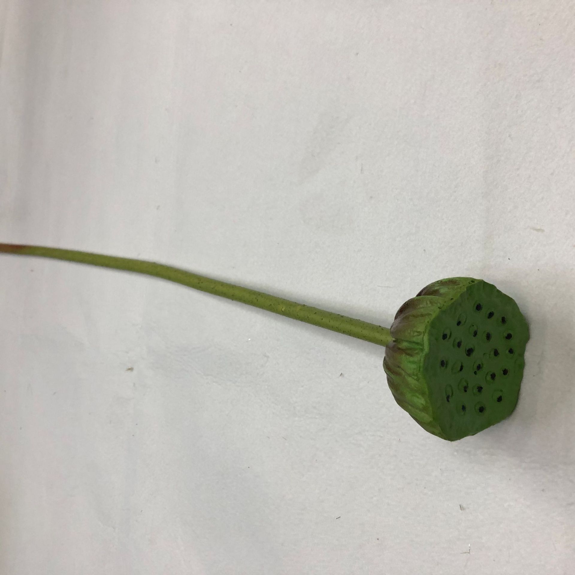 Simulated stem lotus, pu lotus leaf, hand-felt lotus, plastic lotus bud, lotus pod, Chinese rural style Buddhist hall decorative flower pic 23