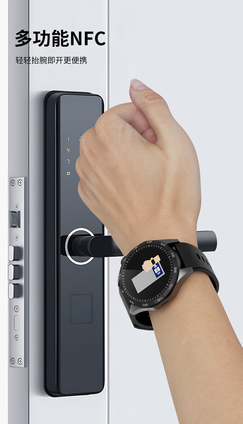 华强北GT4插卡版VP800智能手表金属蜂窝版和顺成安卓系统OLED圆屏详情12