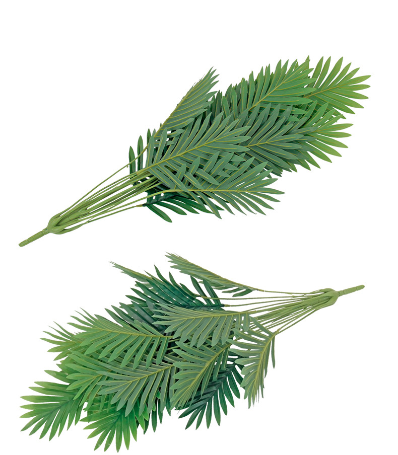 Green plant simulation, 18-head Chrysalidocarpa, indoor European-style plant decoration, outdoor landscaping, iron leaf factory wholesale pic 13