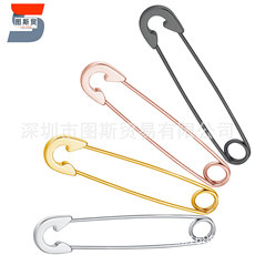 厂家钛钢时尚圆形锆石细针耳钉不锈钢电镀镶钻四爪双钻锆石耳环详情4