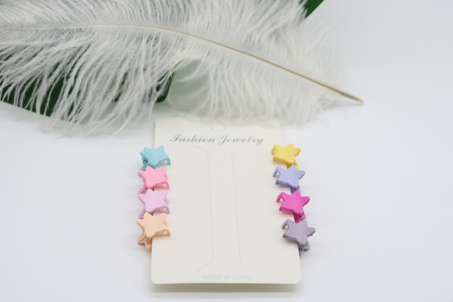 韩版可爱迷你星星小抓夹儿童卡通发卡糖果色碎发侧边刘海夹发夹详情4