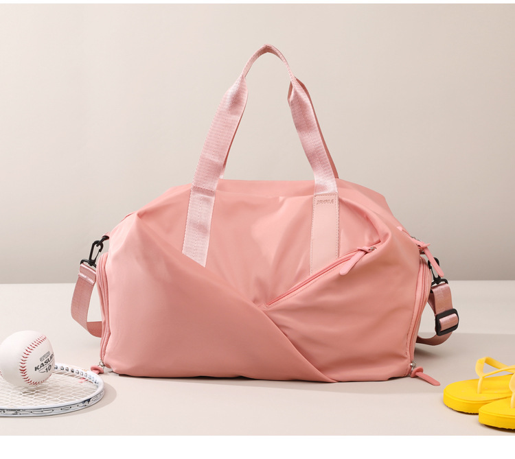 旅行包2022新款大容量旅行袋干湿分离健身包游泳包单肩斜跨包批发详情6