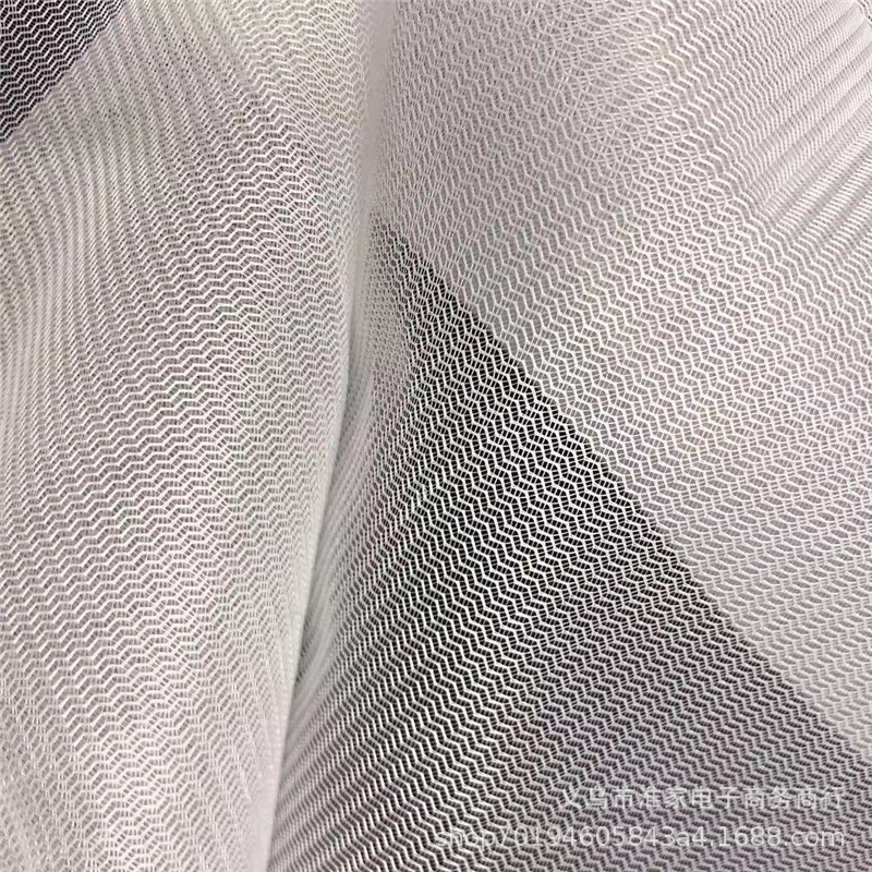 Factory direct sales of mesh fabric, creased fabric, coarse mesh fabric, bag fabric, double-layer shoes, laundry bags and sports fabric pic 7