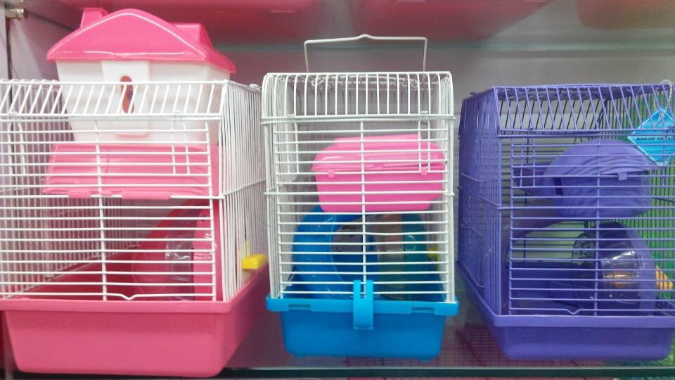 供应仓鼠笼 铁笼 塑料笼 金属鸟笼 宝杰宠物用品详情9