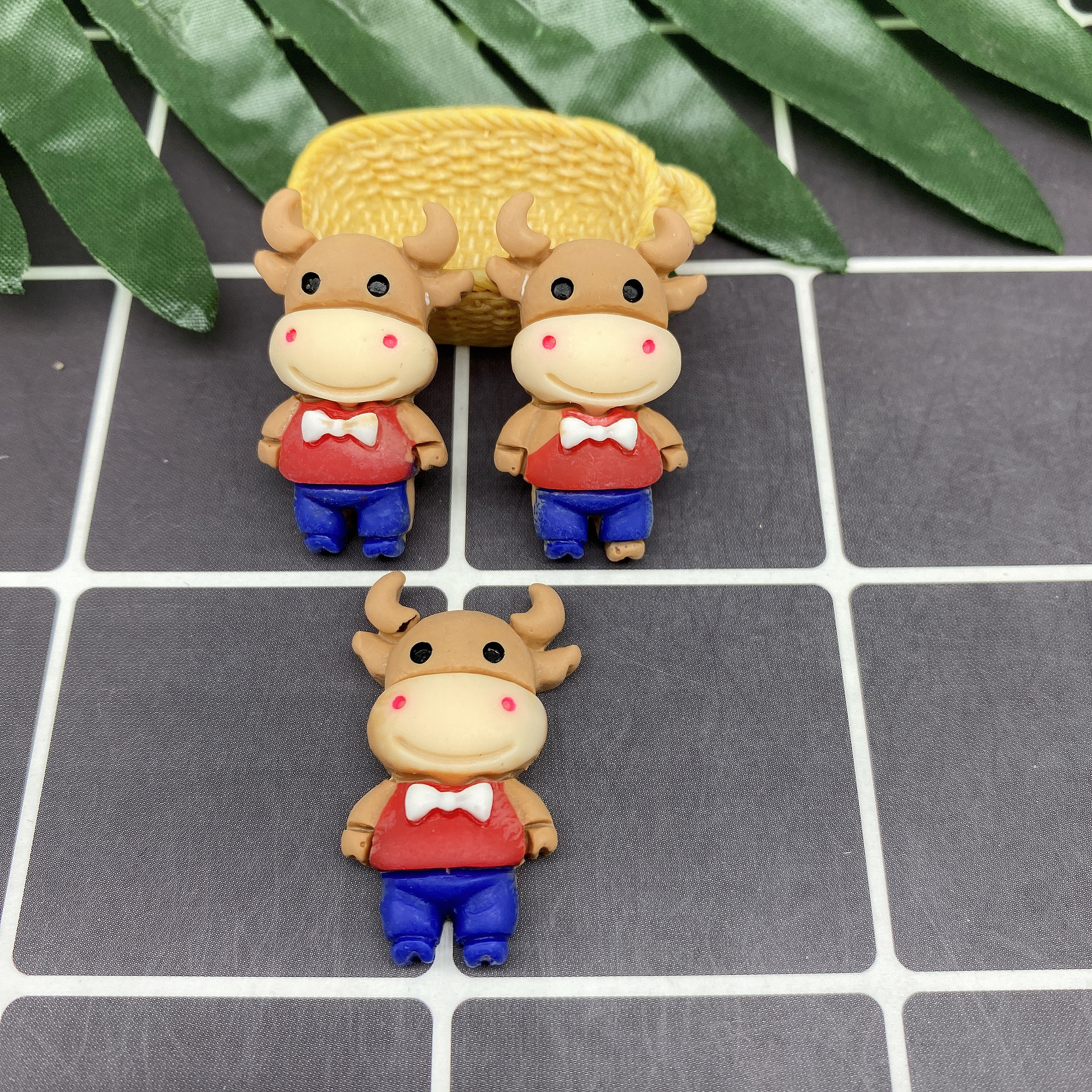 树脂配件饰品帽子贴片史莱姆内放DIY日韩风哑光笑脸厂家直销详情23