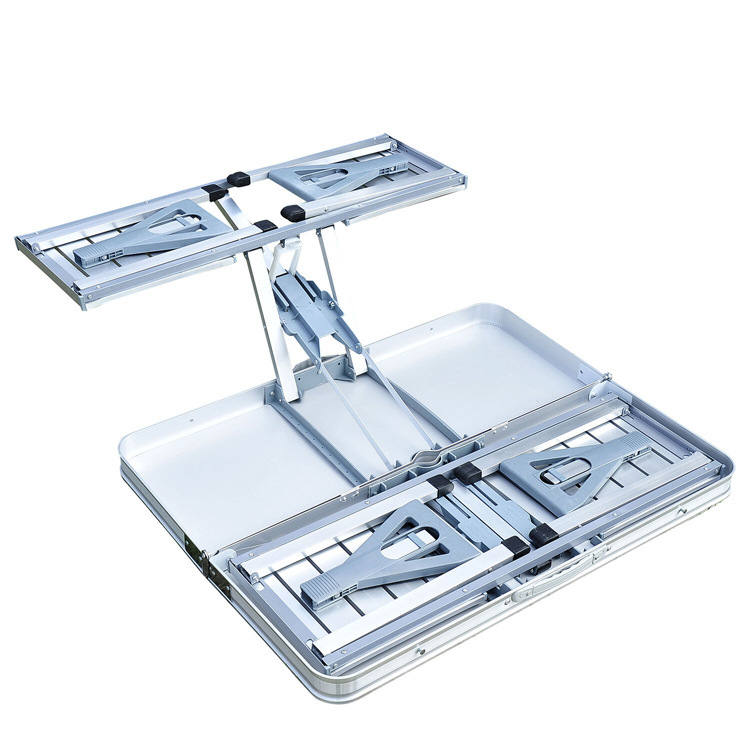 Outdoor folding table and chair set pic 2