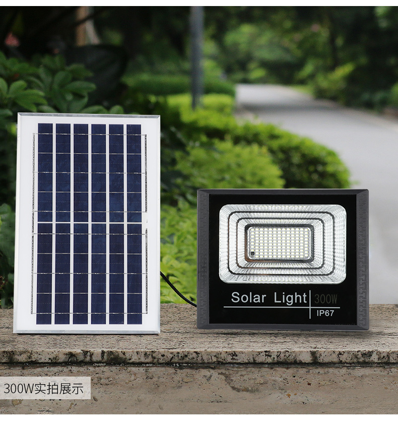 满天星太阳能投光灯批发户外照明路灯家用庭院灯防水壁灯详情13