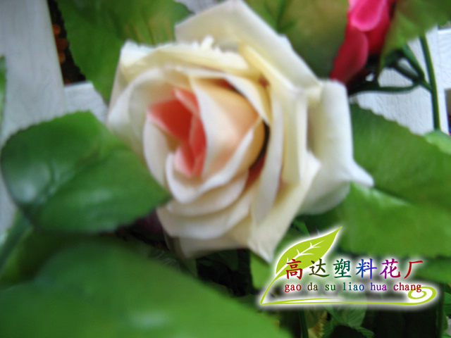 Artificial rose vine, Korean rose artificial flower decorative vine, wedding decoration flower vine manufacturer, 9 roses pic 27