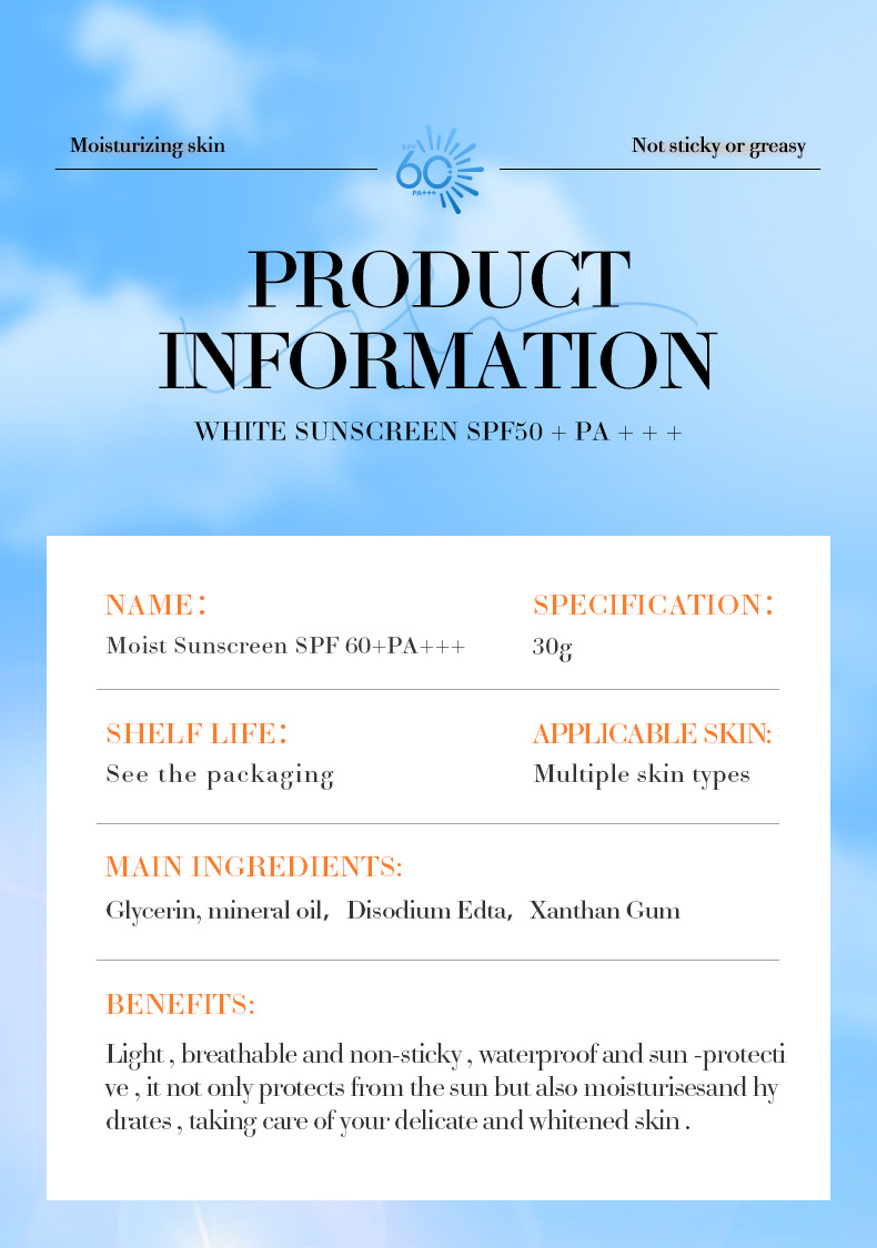 全英文SADOER高倍 隔离霜防紫外线跨境外贸批发专供外贸详情35