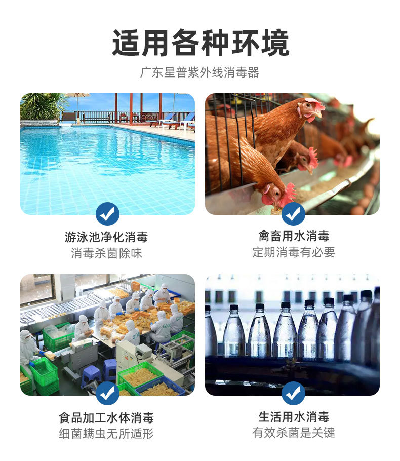 Ultraviolet disinfection device water treatment equipment, open channel pipeline flow-through stainless steel water purifier, uv open channel disinfection pic 5