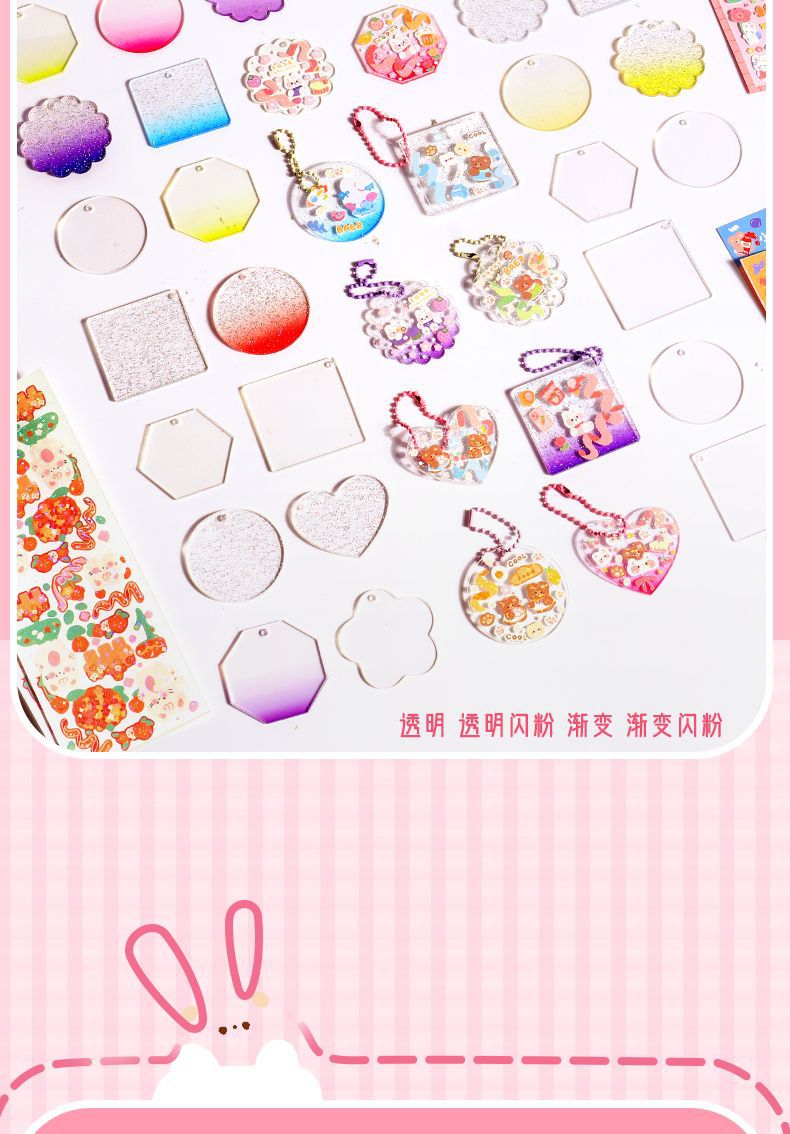 奶油胶咕卡贴纸大套装男女孩儿童DIY玩具咕卡盘全套收纳套盒礼包详情4