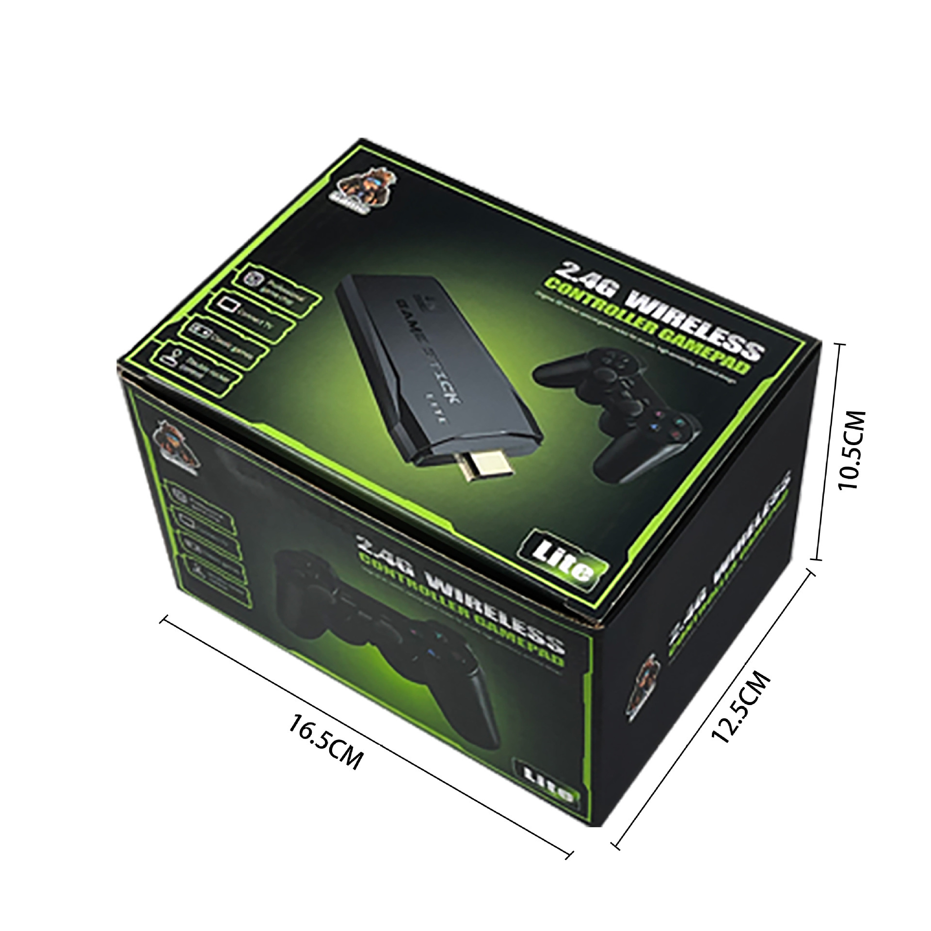 M8电视游戏机 家用双人竞技街机 无线双手柄PSP体验 高清画质 附赠剃须刀套装详情3