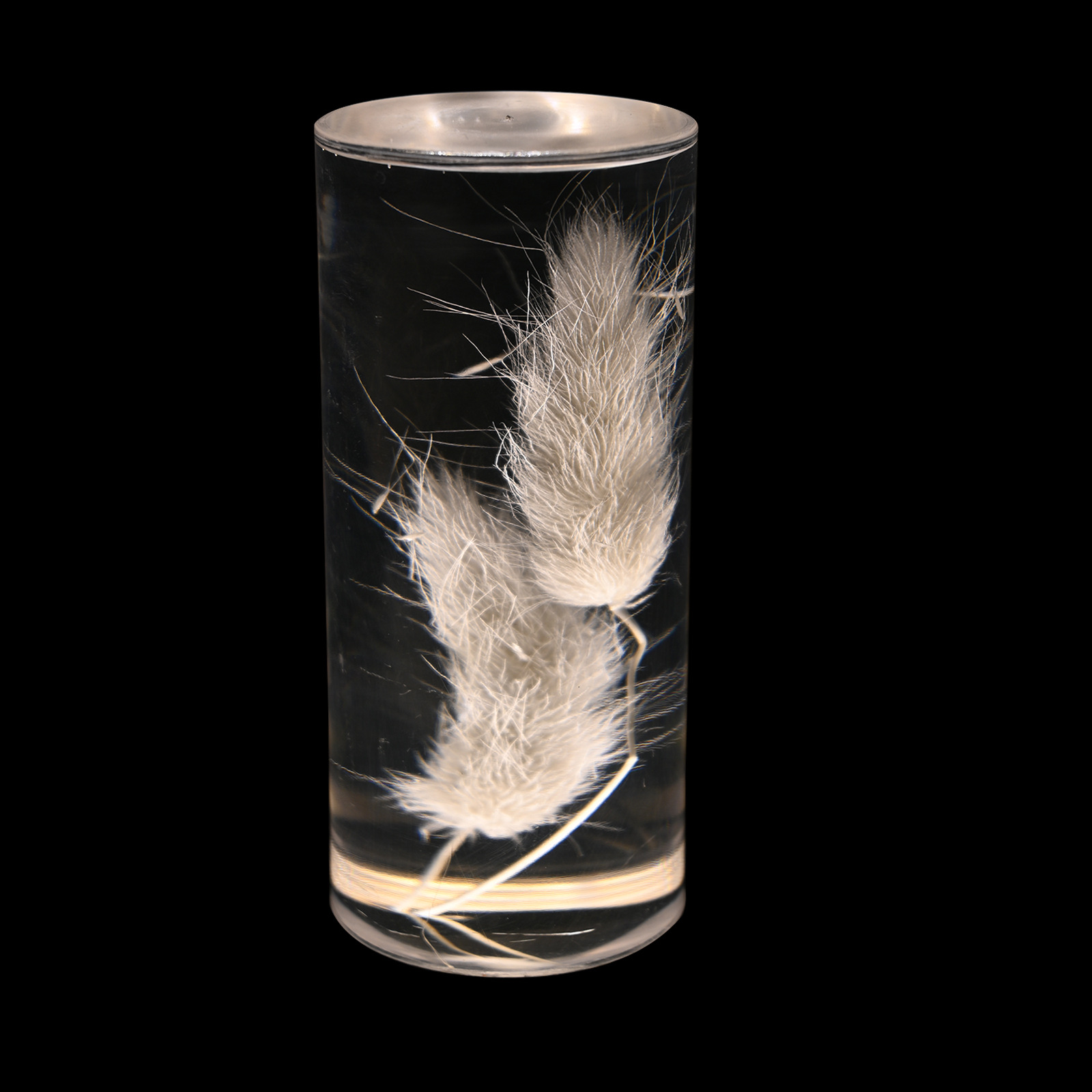 Nuevo immortalflower acrílico lámpara de mesa led creativo pequeña luz nocturna dormitorio lámpara de cabecera ambiente decoración pending crossover pic 14