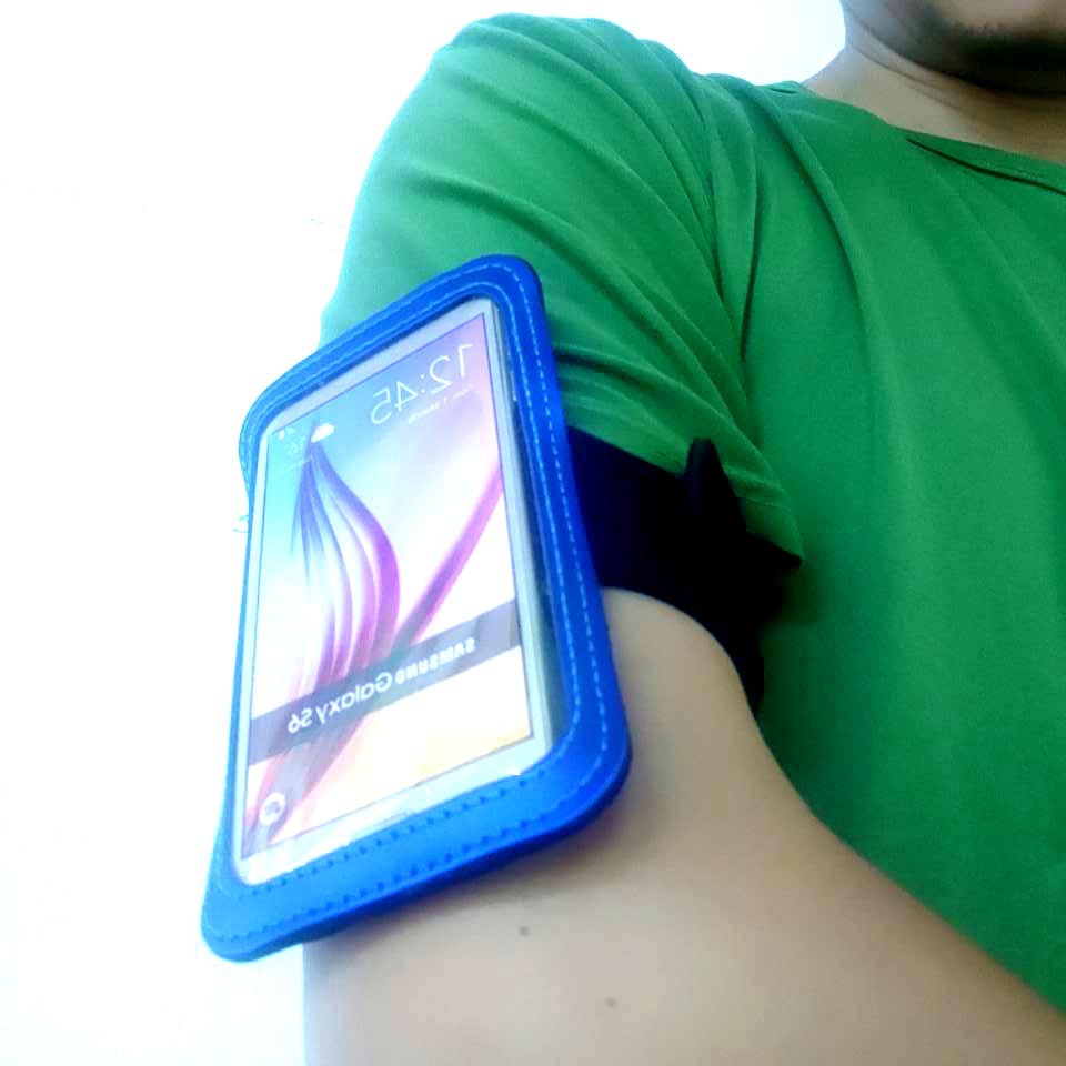 Mobile phone arm bag and arm strap, ultra-thin waterproof SBr universal PVC touch screen with LOGO printing pic 6