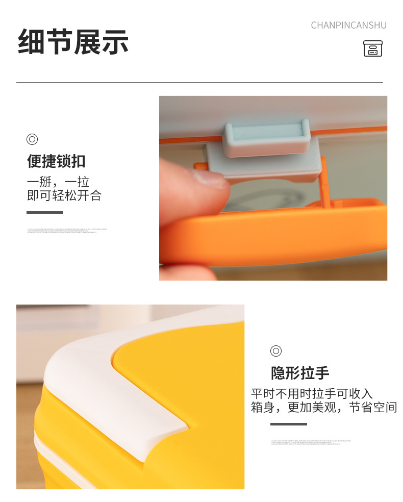 Family double-layer medicine box, large-capacity medicine box, emergency medical care and medical storage, plastic medicine box storage box pic 8