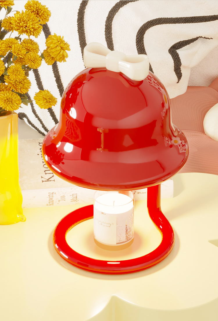 融蜡灯蜡烛香薰灯小众高级照明功能两用台灯插电款氛围灯中山灯具详情9