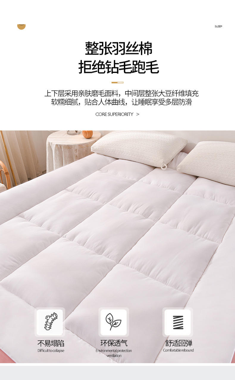 床垫软垫家用学生宿舍床褥子单人双人榻榻米加厚夏季垫被租房专用详情9