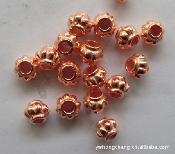 Factory wholesale fluorescent cube letter beads, hand-strung beads, plastic electroplated beads, imitation pearls pic 8