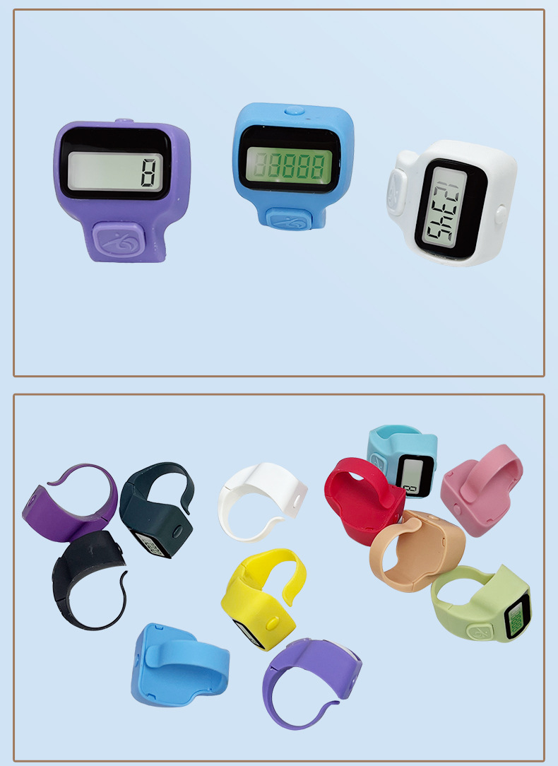 Ring-type LED counter, electronic digital display ring, ring counter, mini counter, pedestrian flow point count pic 7