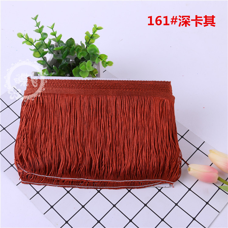DIY stage costume accessories: Latin dance lace, tassel lace, polyester ribbon, 15CM, factory direct sales, 1 webbing pic 47
