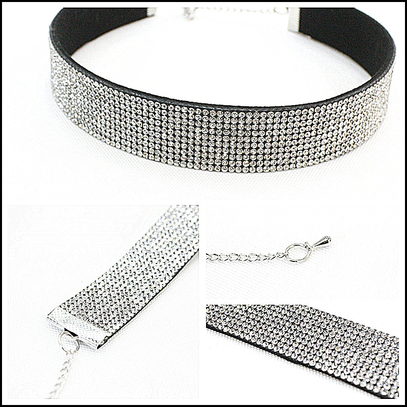 速卖通情趣链 韩国绒项圈礼品包装颈带锁骨脖链直销bl服饰配件详情15