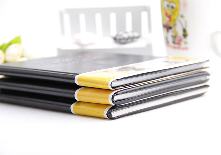 Business black notebooks, business notebooks, imitation leather notebooks, wholesale at two-yuan stores pic 3