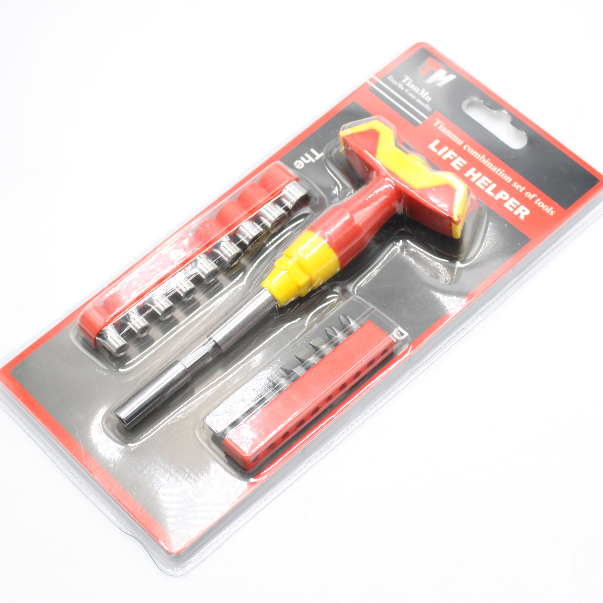 TianMu522 tool 20-piece set, multi-functional screwdriver T-shaped screwdriver set, 10-yuan store wholesale supply pic 4
