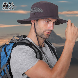夏季男女登山帽防晒速干帽遮阳时尚户外骑行护颈帽防风沙钓鱼帽女详情12